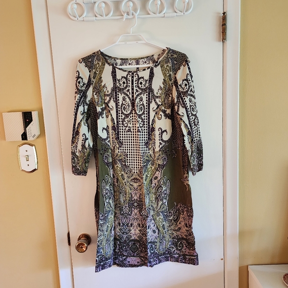 Colorful mini dress - Picture 1 of 8